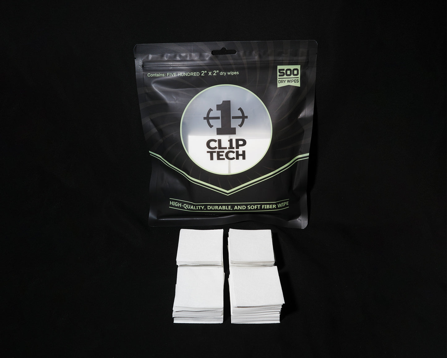 2''x2'' Small Size Dry Wipe, 500 Pcs